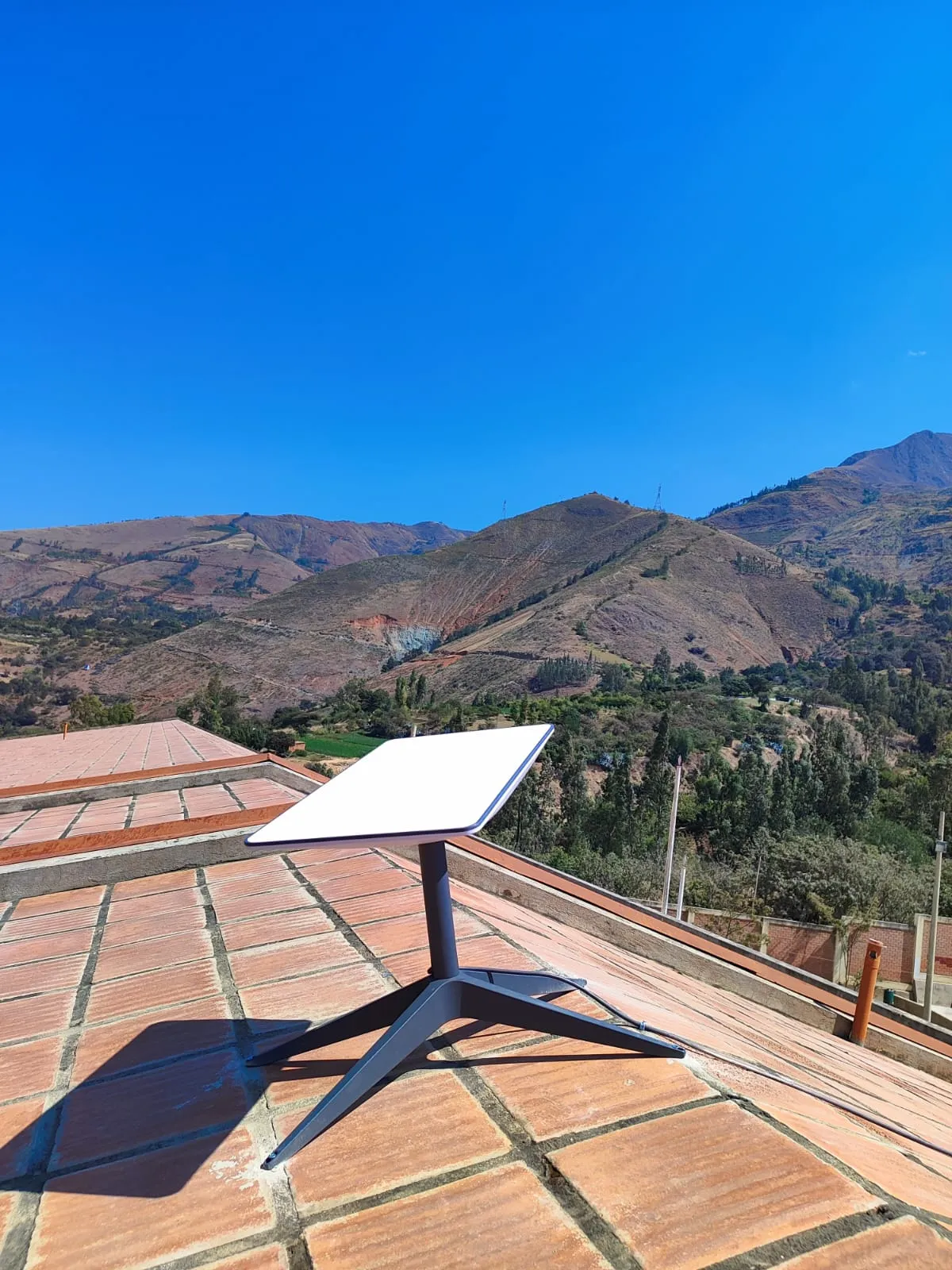 Instalación de internet satelital