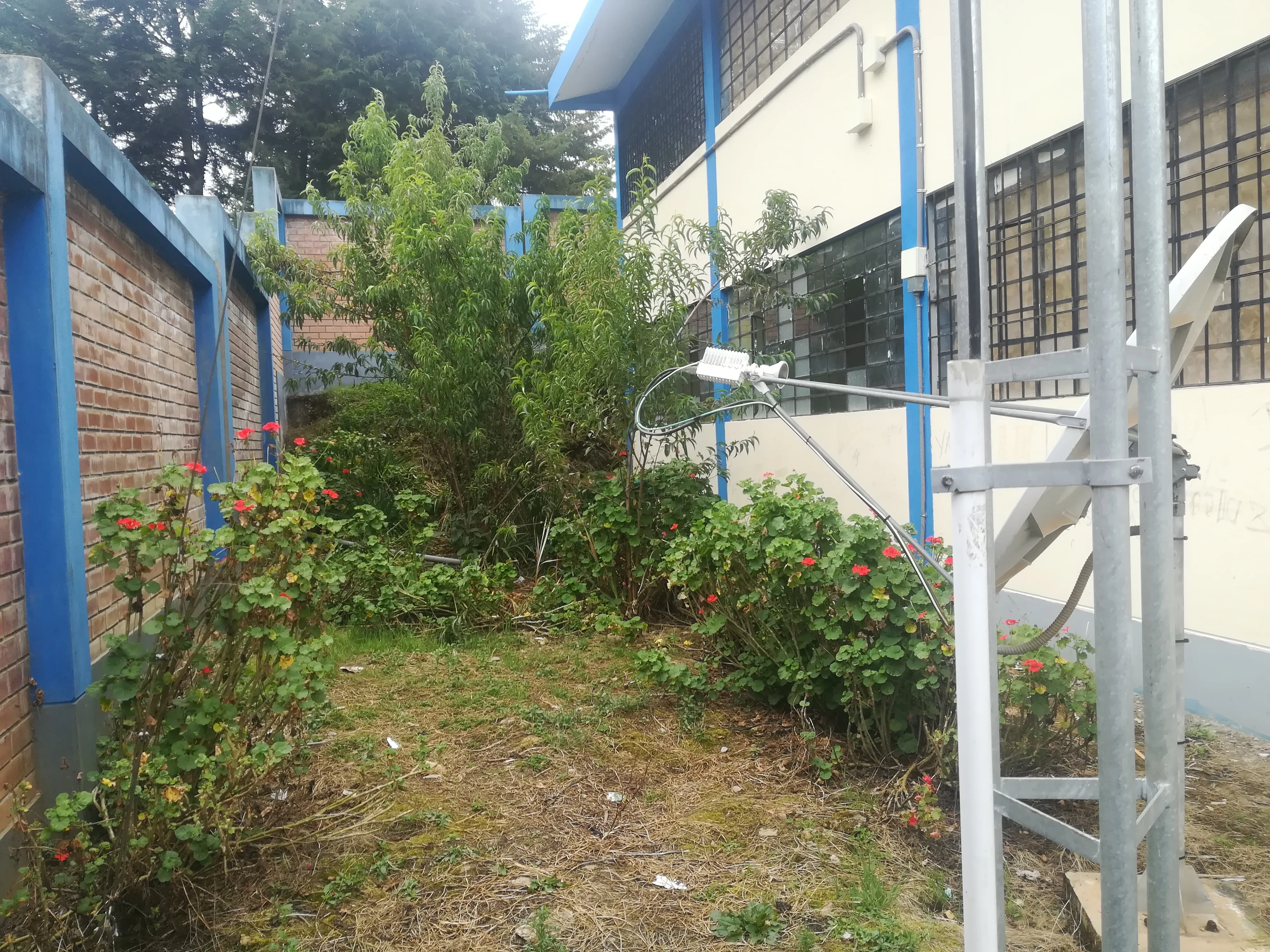 Mantenimiento antena satelital