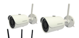 Kit Cámaras IP Wireless Advance CAMWS22, 2 cámaras, NVR con disco de 1TB, Dia/Noche. - imagen 1